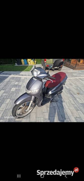 Peugeot Tweet 125 3 5500 przebiegu grafitowy