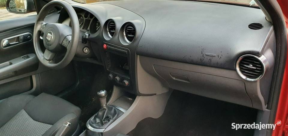 Seat Ibiza 12 Ins Gaz Piekny Kolor Przebieg 119 aluminiowe felgi Chodzież sprzedam