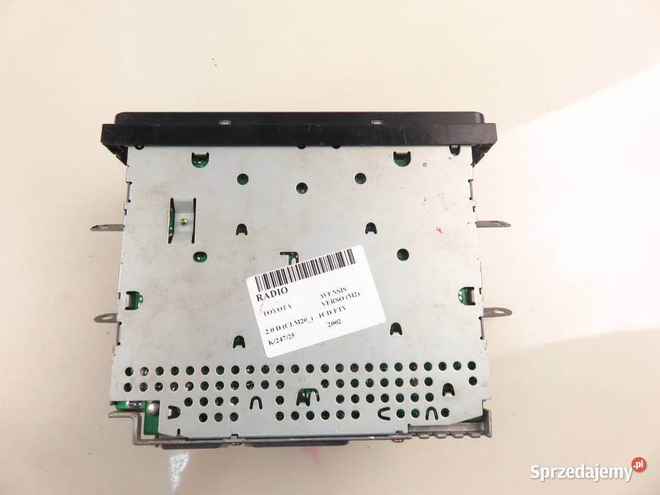 RADIO TOYOTA AVENSIS VERSO M2 8612028382