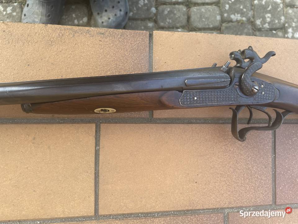 Dubeltówka kapiszonowa czarnoprochowa