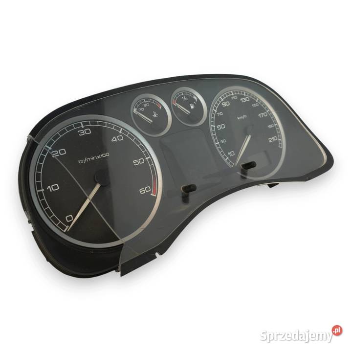LICZNIK ZEGARY P9651299680 Peugeot 307 16 20 HDI