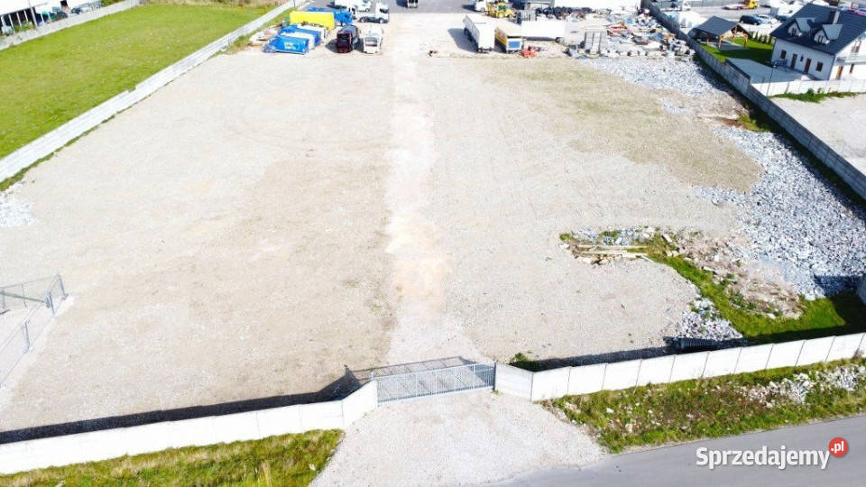 Wynajmę działka Bilcza 2000m2