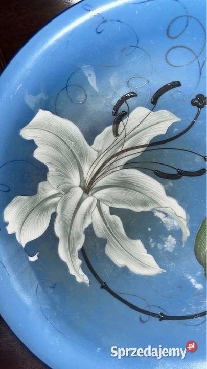 Patera Rosenthal Kunstabteilung Selb 1940 Porcelana i szkło Gdańsk