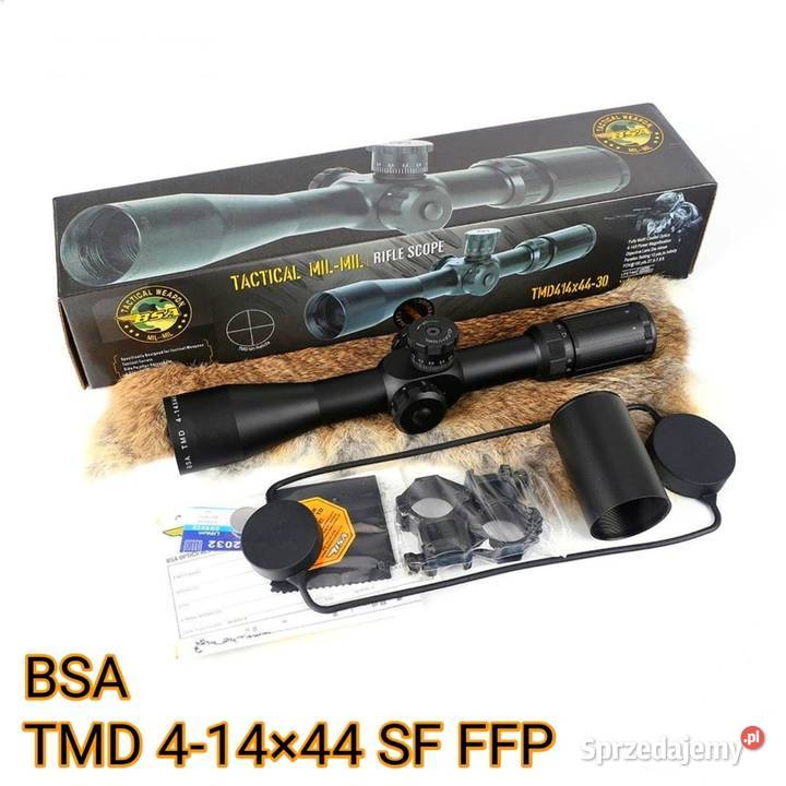 NOWA Luneta Celownicza BSA TMD 414x44 ffp krzyż Sporty strzeleckie i myślistwo Tarnowskie Góry