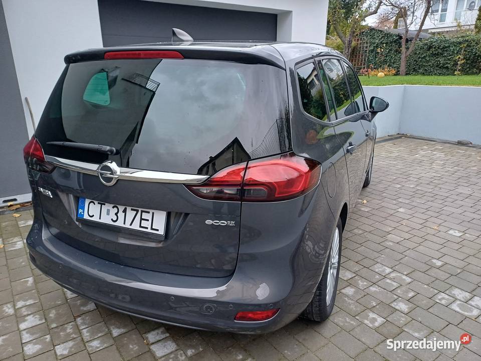 Opel Zafira 14 Turbo 140 7OSOBOWA Navi Kamera Toruń