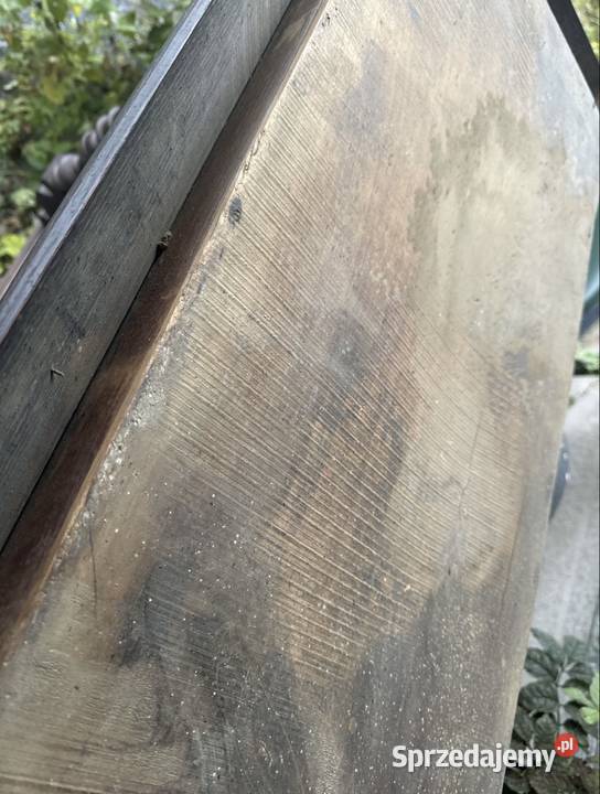 Stary drewniany rzeźbiony kredens do małej Długopole-Zdrój