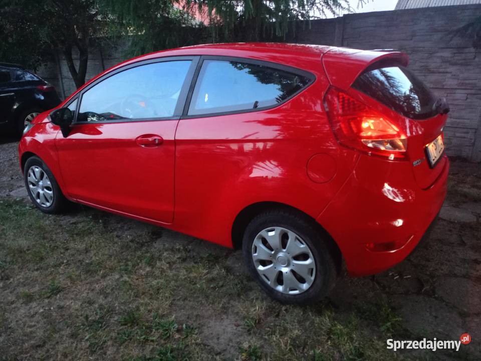 Ford Fiesta 16tdci Klima Zamiana czerwony lubelskie sprzedam