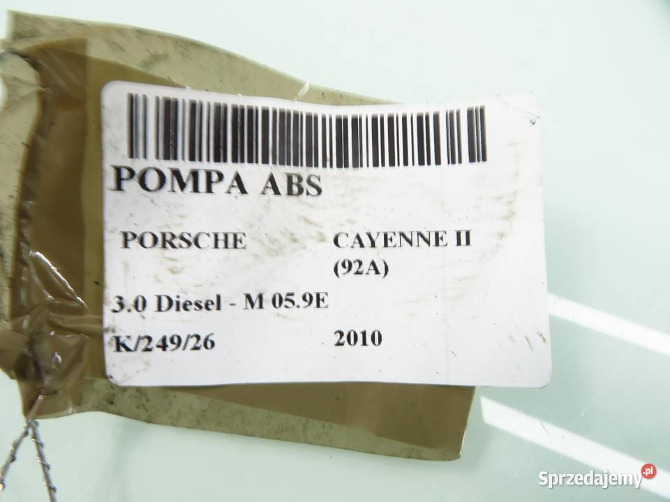 POMPA ABS PORSCHE CAYENNE II 92A 7P0907379G