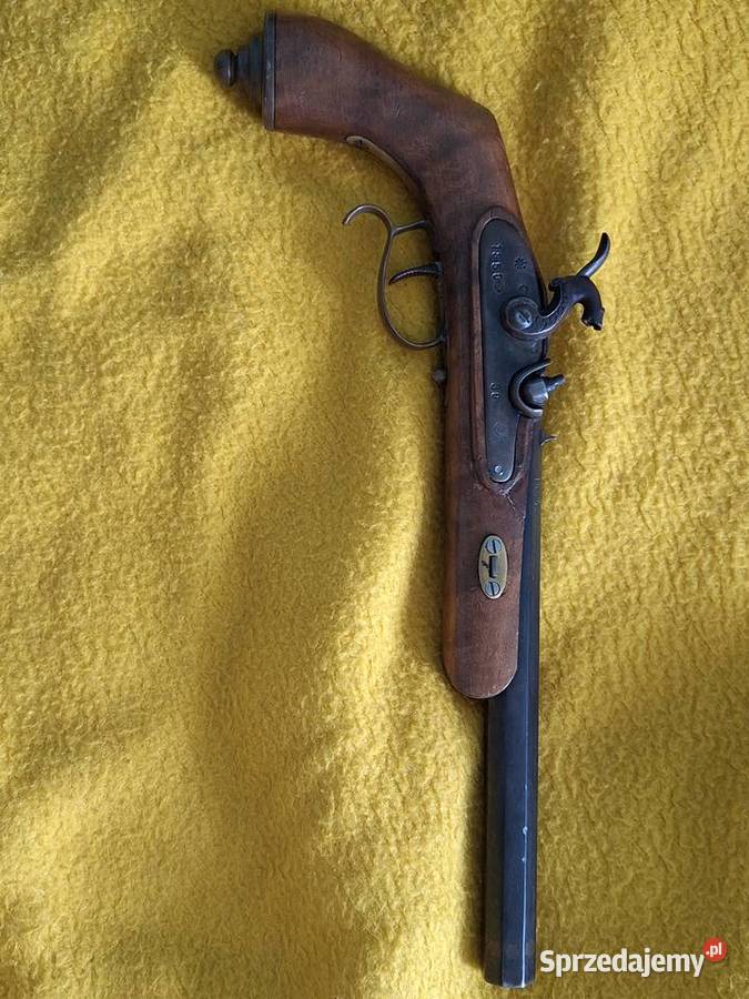 Pistolet Kapiszonowy ELG kaliber 44 Tuchola