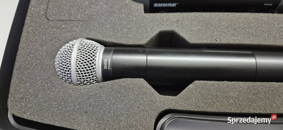 Shure PGX24SM58 mikrofon bezprzewodowy mikrofony Konin sprzedam