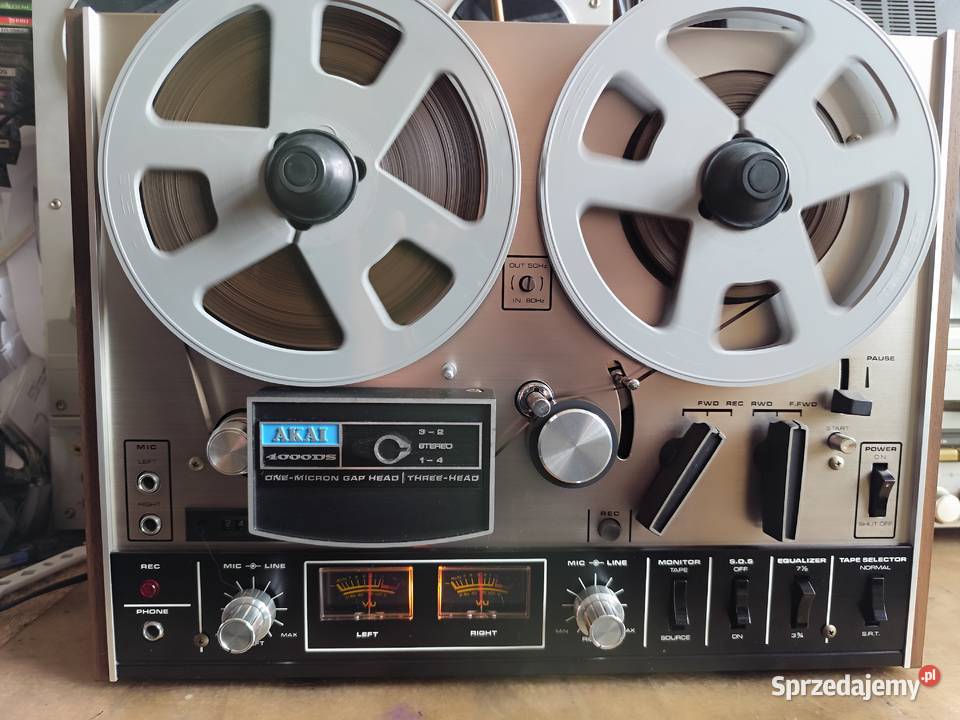 deck szpulowy Akai 4000DS nowy Stargard