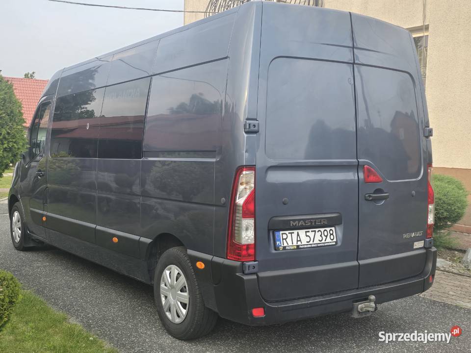 Renault Master 9 osobowy VIP Rok produkcji 2017 podkarpackie Nowa Dęba