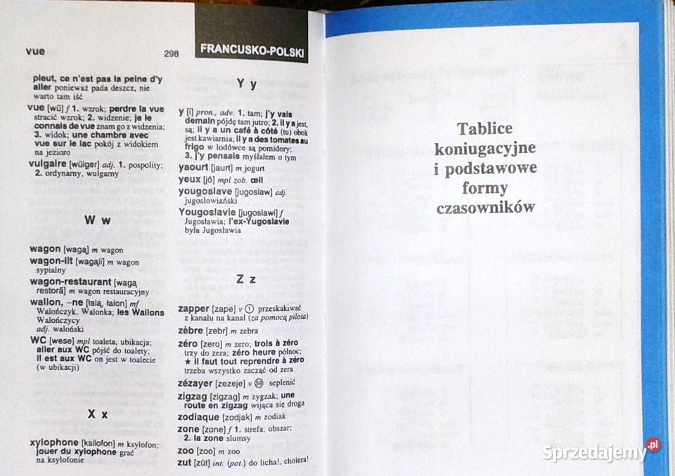 Słownik francuskopolski polskofrancuski Mini Chełm