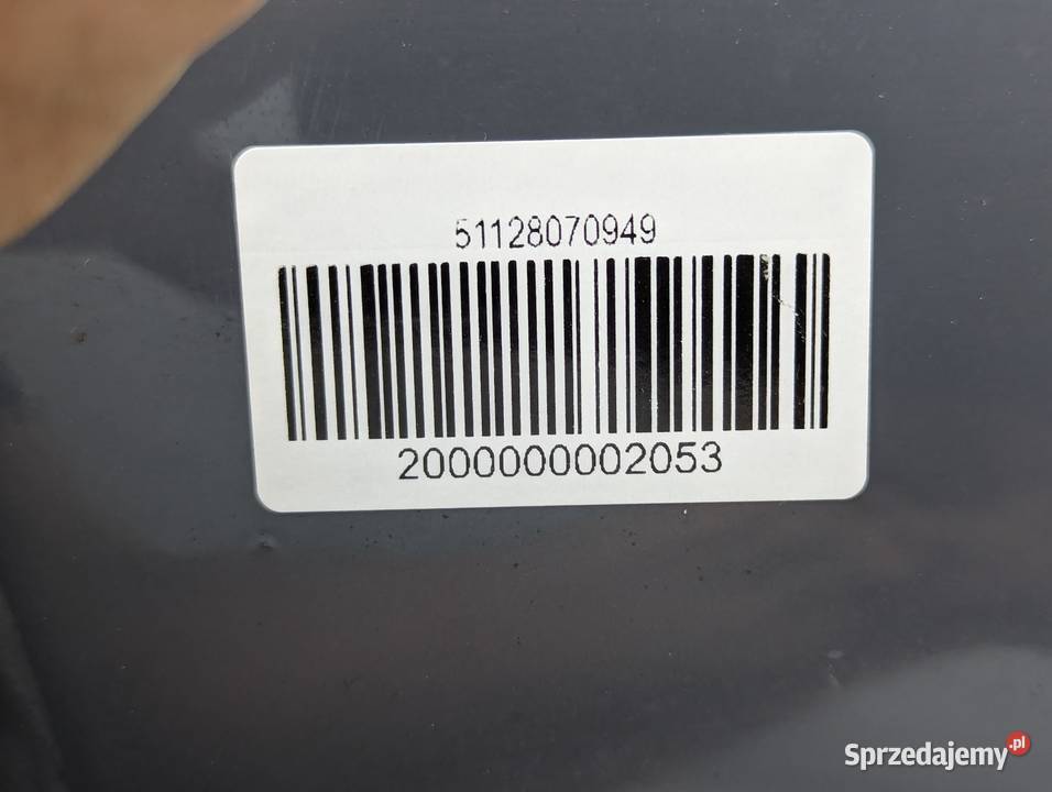 ZDERZAK TYŁ TYLNY BMW 1 F40 51128070949 Białystok