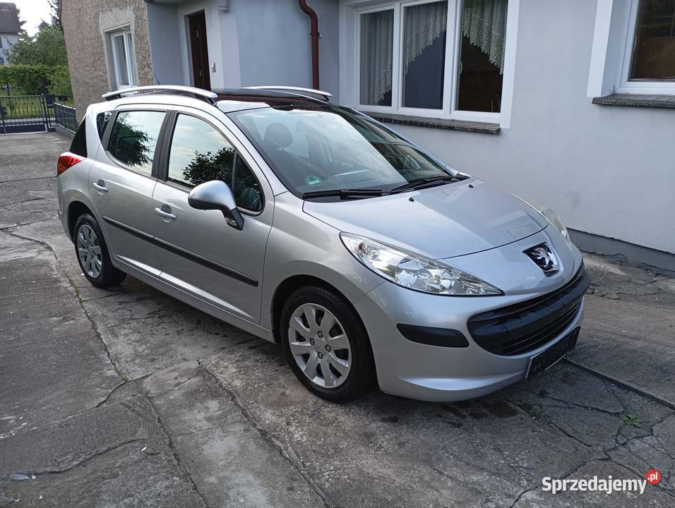 Peugeot 207 SW 2009r 14 Klima Panorama Niemcy benzyna Polkowice sprzedam