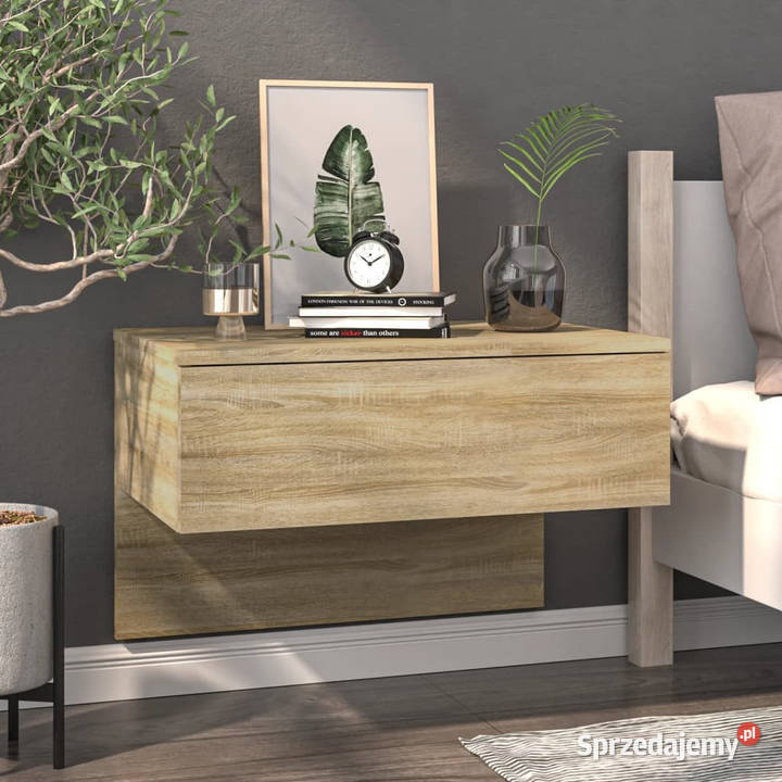 Wiszące szafki nocne 2 dąb sonoma WM810942 Warszawa