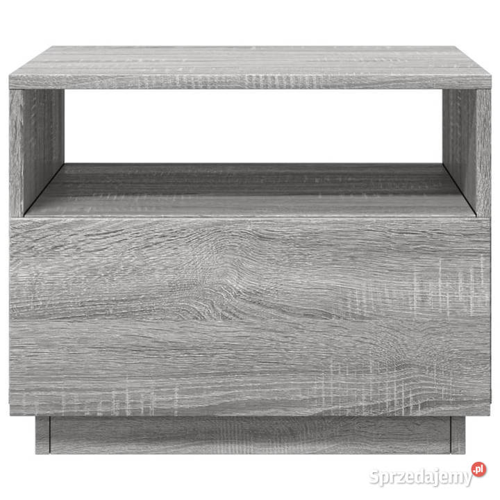Stolik kawowy z LED szary dąb sonoma 50x49x40 Warszawa sprzedam