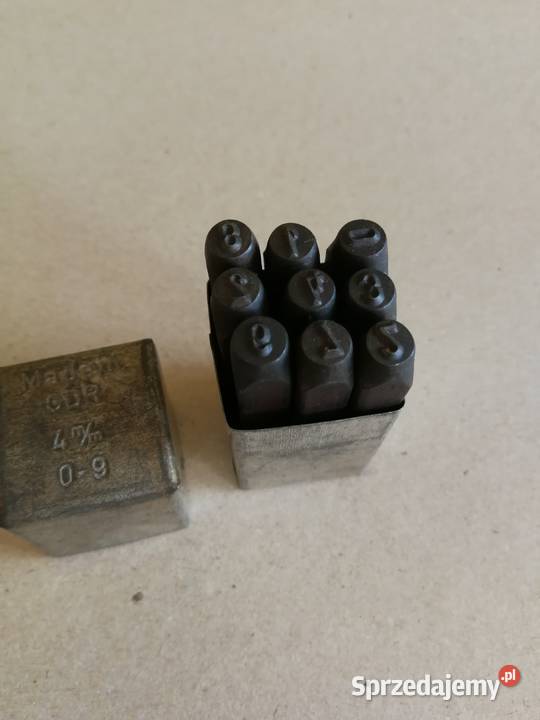 Znaczniki numerator cyfry 4mm GDR DDR retro PRL Pozostałe Szczecin