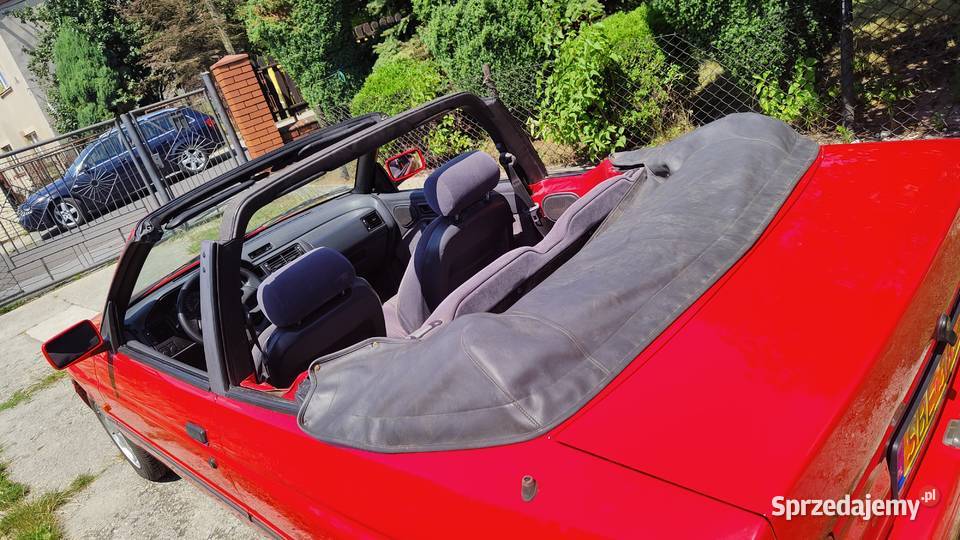 Ford Escort Cabrio 91 Żółte tablice Nowy Dach manualna