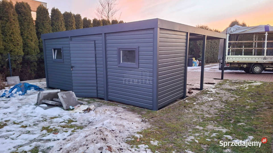 Carport PREMIUM z pomieszczeniem gospodarczym Sprzedaż