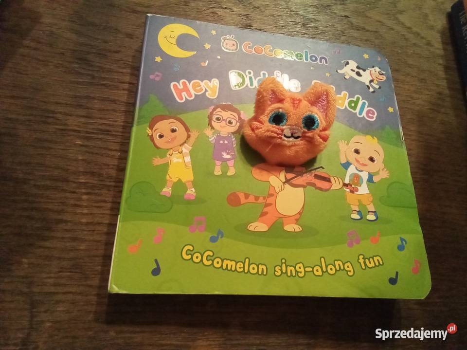 Hey diddle diddle angielsku Ruchoma maskotka twarda Książki dla dzieci Warszawa