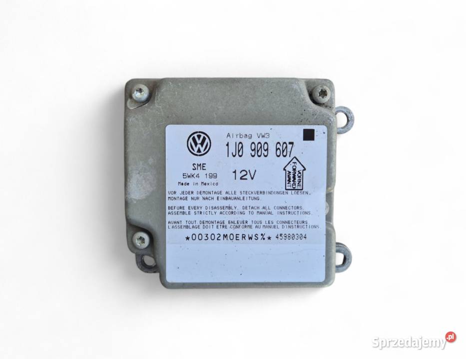 MODUŁ SENSOR AIRBAG PASSAT B5 GOLF IV BORA osobowe Działoszyce