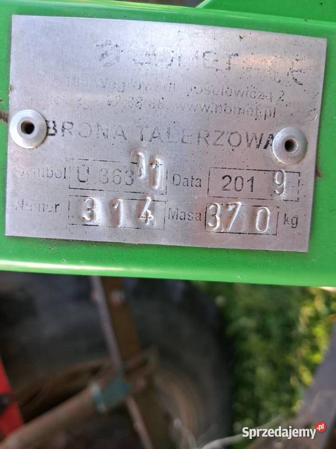 Brona talerzowa Brony Bogoria