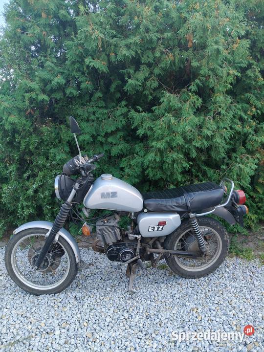 MZ etz 125 z dokumentami do rejestracji na białą Rok produkcji 1986 Kalisz