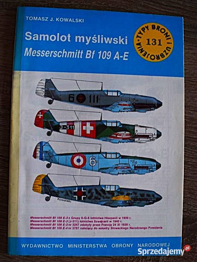 Samolot myśliwski Messerschmitt Bf 106 seria Chełmno