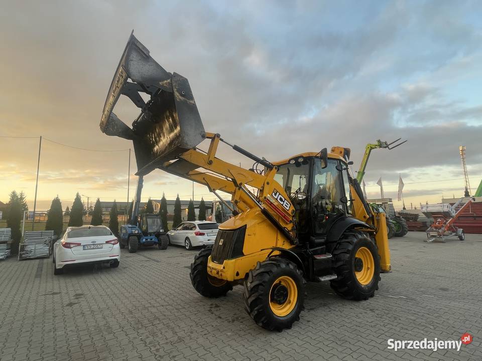 Koparko Ładowarka JCB 3CX 2018 wajchy cat terex Ślesin sprzedam