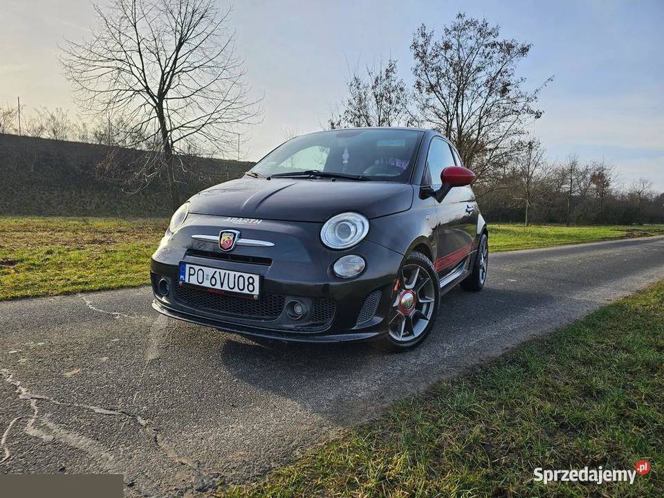 Abarth 500 14 Benzyna 145 2014r doinwestowany Poznań sprzedam