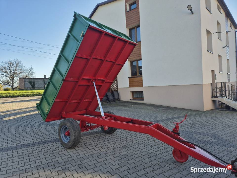 Przyczepa jednoosiowa wywrotka śląskie Kowale