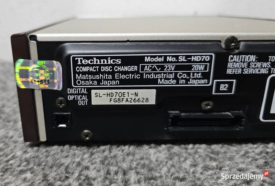 Technics Compact Disc Player SLHD70 wysyłka Kraków