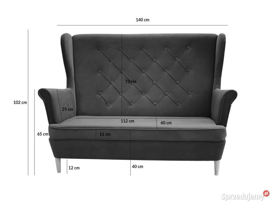 Zestaw MERLO fotel pufa sofa 2 osobowa Brody sprzedam