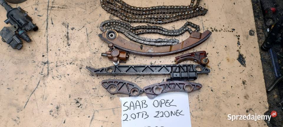 SAAB 20TB OPEL Z20NEL rozrząd łańcuch ślizgi Kielce