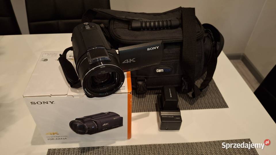 Sprzedam kamerę SONY FDRAX43A stan nowa Przeworsk