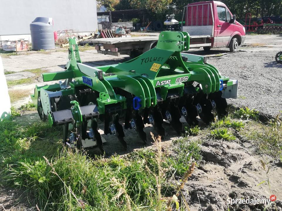 Brona talerzowa TOLMET ASTAT 250wał daszkowy lubelskie Żółkiewka-Osada