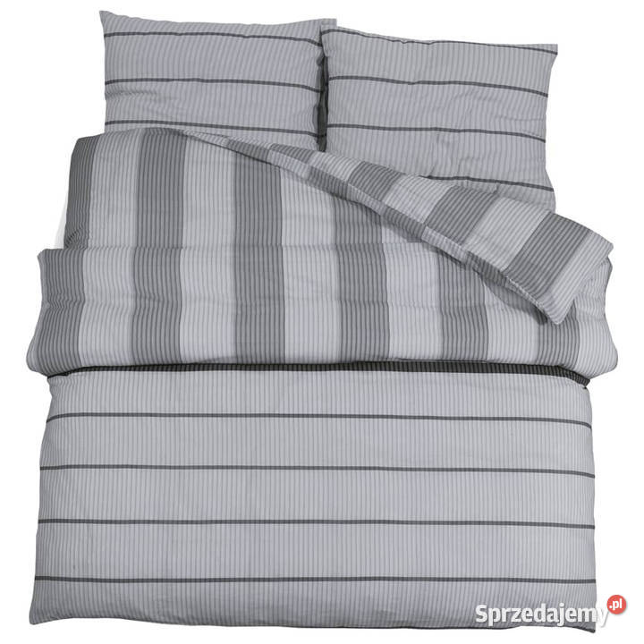 Zestaw pościeli szary 240x220 bawełna WM136434 mazowieckie Warszawa