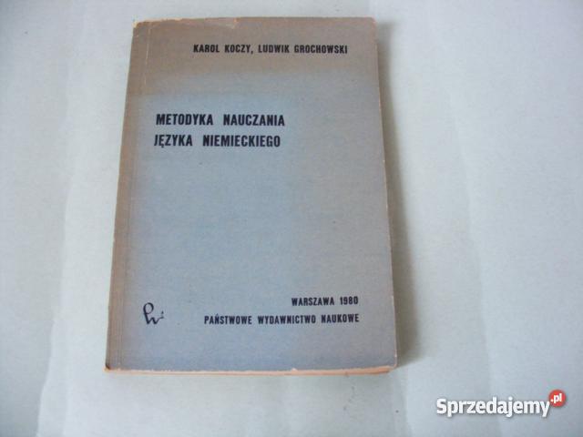 Metodyka nauczania języka niemieckiego Koczy Gro Oborniki Śląskie