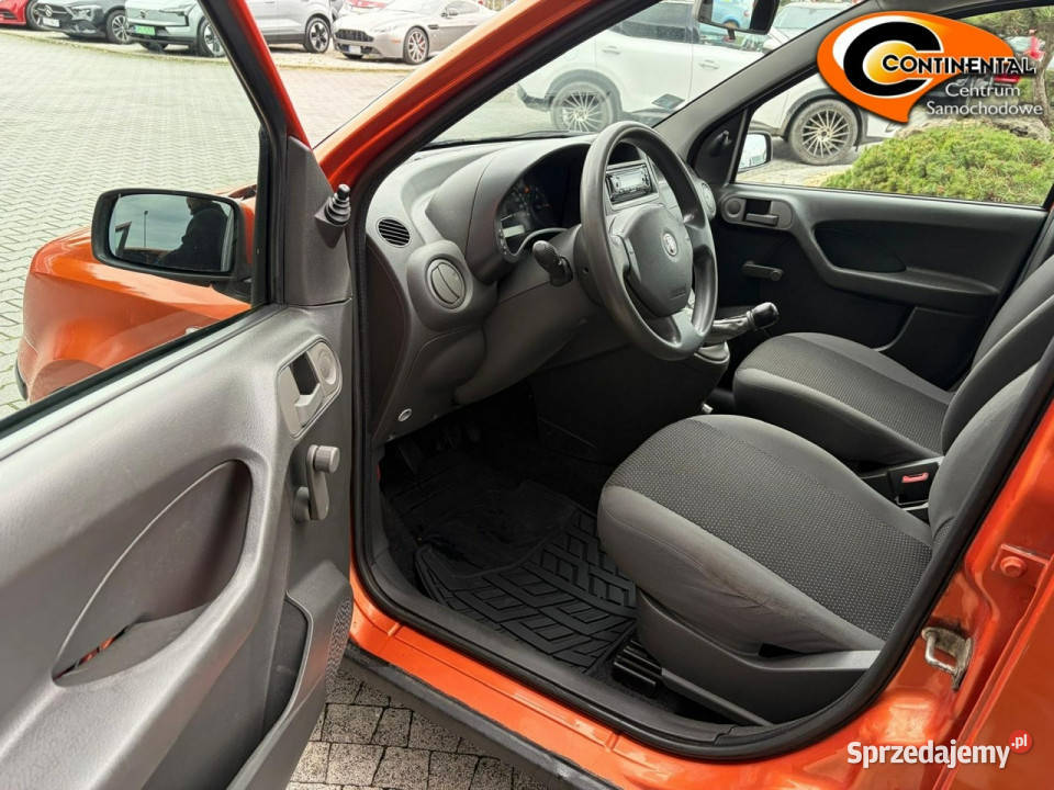 Fiat Panda II 20032012 pomarańczowy śląskie Żory