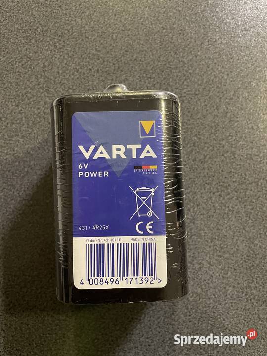 Bateria Varta 6V Power śląskie Tychy sprzedam