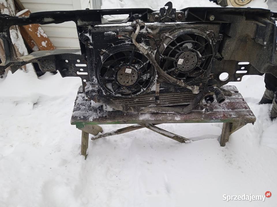 Pas przedni z chłodnicami VW sharan mk 2 Rok produkcji 2004 Limanowa