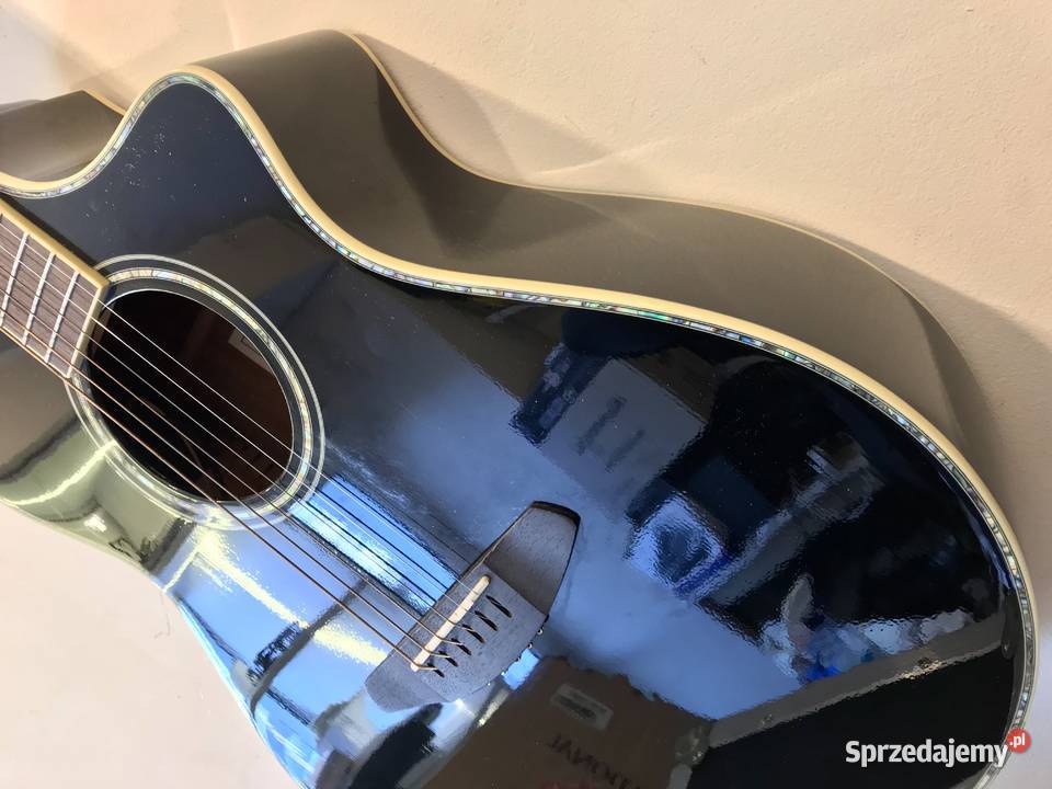 Breedlove Black Magic Concert czarna Gitara mazowieckie sprzedam