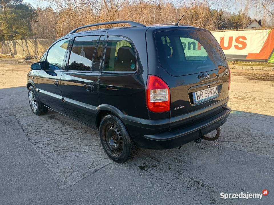 Opel Zafira 18 benzyna LPG 2003r 7 osób hak mazowieckie Radom