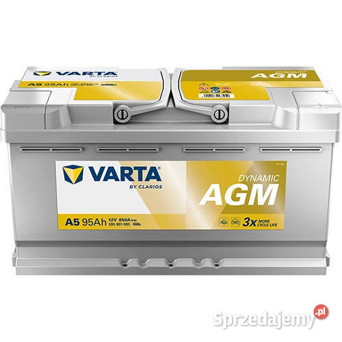 Akumulator 95Ah 850A VARTA Silver Dynamic AGM osobowe Warszawa