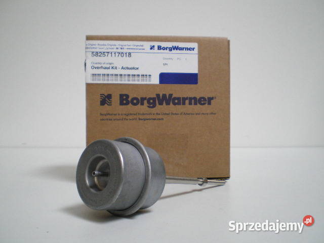 Nowy aktuator turbosprężarki BorgWarner KKK mazowieckie Siedlce sprzedam