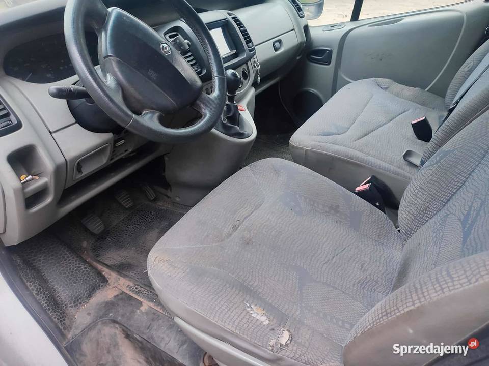 Renault Trafic uszkodzony silnik Poddębice