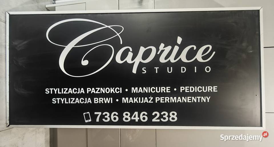 Kaseton reklamowy szyld 140 X 65 X 10 podlaskie Białystok
