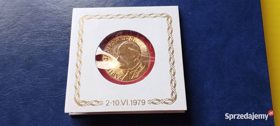 Stare monety Medal JPII Polska 7 podkarpackie Lesko
