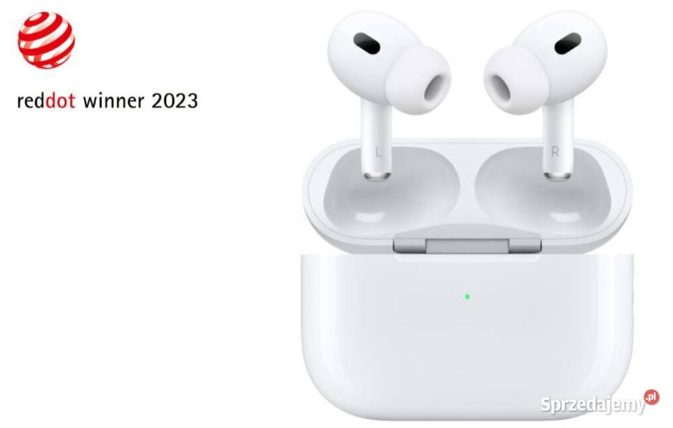 SŁUCHAWKI bezprzewodowe APPLE AIRPODS PRO 2 USBC małopolskie Brzesko